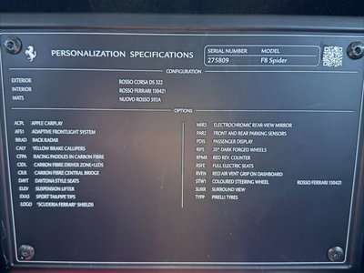 FERRARI F8 SPIDER - 10