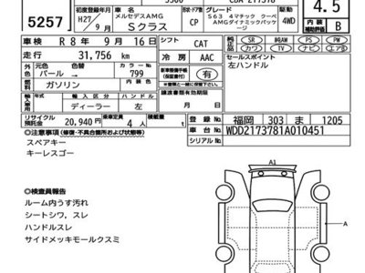 MERCEDES-BENZ S-CLASS AMG - 7