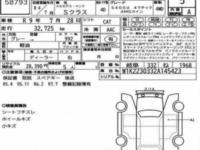 2022 Mercedes-BENZ S-CLASS 照片 1