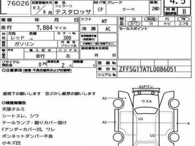 1991 Ferrari TESTAROSSA 照片 2