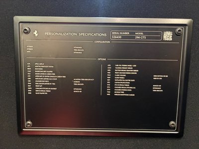 2026 FERRARI 296 GTS 照片 4