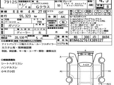 MERCEDES-BENZ G-CLASS AMG - 7
