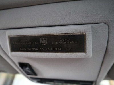 2001 BMW Alpina B3 COUPE photo 10