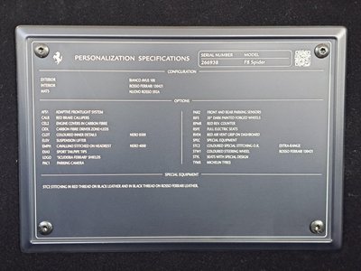 FERRARI F8 SPIDER - 5