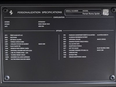 2025 Ferrari ROMA SPIDER — миниатюра 34