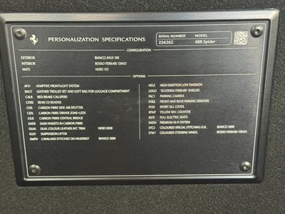 FERRARI 488 SPIDER - 2