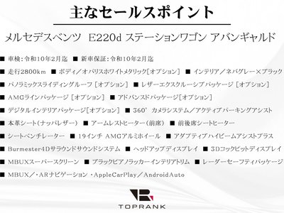 MERCEDES-BENZ E-CLASS WAGON - 5