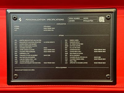 2018 Ferrari 812 SUPERFAST 缩略图 55