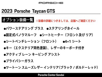 2023 Porsche TAYCAN photo 2