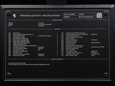 FERRARI 812 COMPETIZIONE - 7