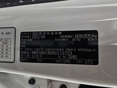 2022 Genesis GV80 缩略图 29