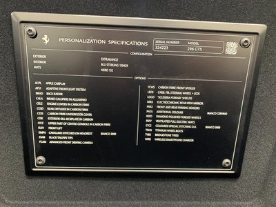 2025 FERRARI 296 GTS — миниатюра 45