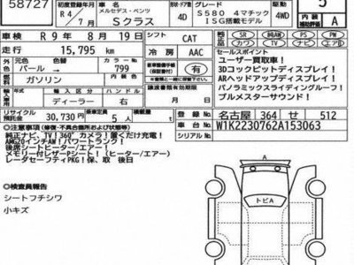 2022 Mercedes-BENZ S-CLASS 照片 7