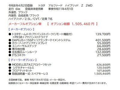 2026 TOYOTA ALPHARD photo 3