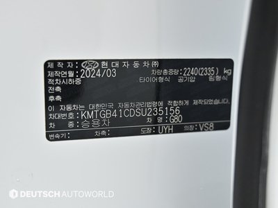2024 Genesis G80 (RG3) 缩略图 20