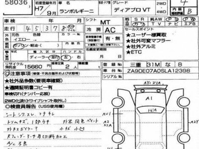 1995 Lamborghini DIABLO 照片 2