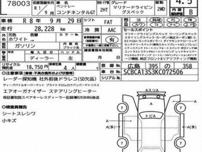 BENTLEY CONTINENTAL - 4