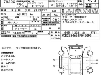 MERCEDES-BENZ E-CLASS - 7