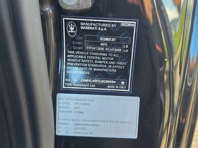 2018 Maserati GRAN TURISMO 缩略图 20