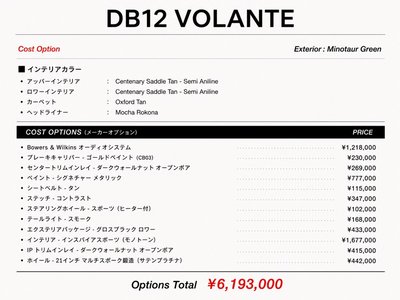 2025 Aston Martin DB12 VOLANTE 照片 3