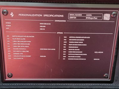 2018 Ferrari 812 SUPERFAST thumbnail 14