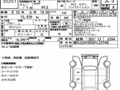 2021 BMW M3 照片 3