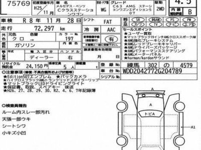 2013 Mercedes-BENZ C-CLASS AMG 照片 3