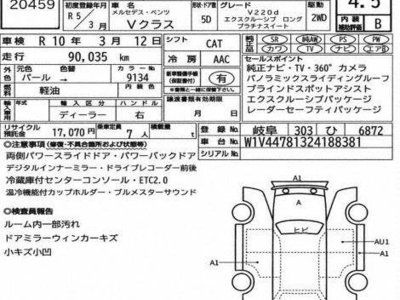 2023 Mercedes-BENZ V-CLASS 照片 3