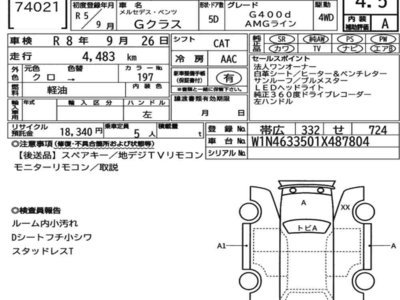 MERCEDES-BENZ G-CLASS - 7