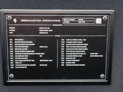 2025 FERRARI 296 GTS 缩略图 219