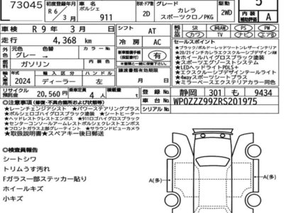 PORSCHE 911 2024 thumbnail 7