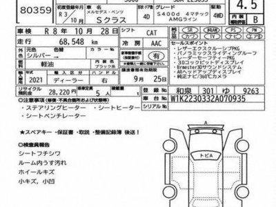 2021 Mercedes-BENZ S-CLASS 照片 1