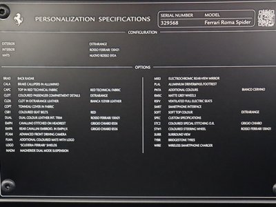 2026 Ferrari ROMA SPIDER — миниатюра 28
