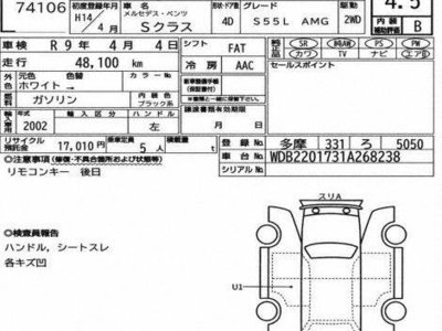 2002 Mercedes-BENZ S-CLASS AMG photo 1